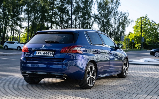 Peugeot 308 cena 62000 przebieg: 135500, rok produkcji 2019 z Krotoszyn małe 379
